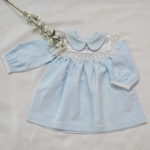 Flannel Frocks  With Satin Lace Flaps – view 1