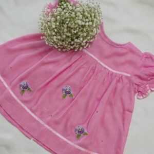 Fine Cotton Frocks Embroidered With Ribbons (6-12 Months) – view 15