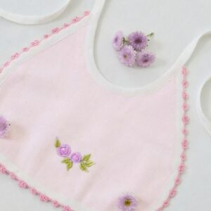 Tear Drop Shaped Bibs In Coloured Base – view 1