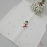 Flaanel vests Embroidered