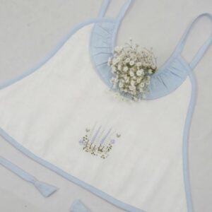 Bell Chime Aprons In Flannel With Frills – view 9