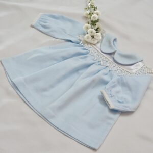 Flannel Frocks  With Satin Lace Flaps – view 2