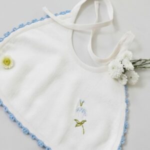 Tear Drop Shaped Bibs In Pristine White Base – view 12