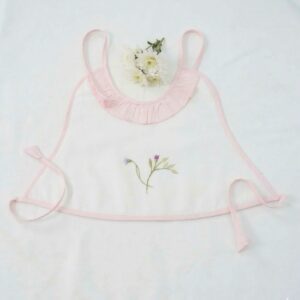 Bell Chime Aprons In Flannel With Frills – view 3