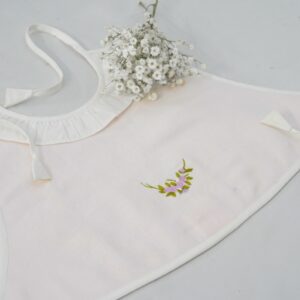 Bell Chime Aprons With Frills In Flannel – view 10