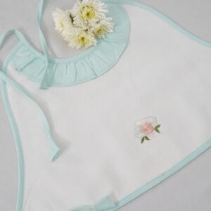 Bell Chime Aprons In Flannel With Frills – view 6