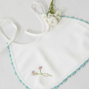 Tear Drop Shaped Bibs In Pristine White Base – view 20