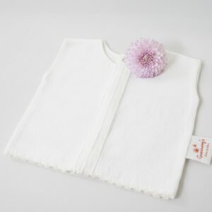 Flannel Vests With Fine Crochet & Pintux – view 3