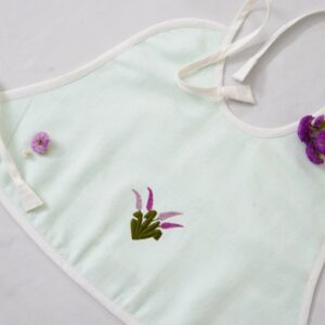 Bell Chime Aprons With Frills In Flannel – view 1