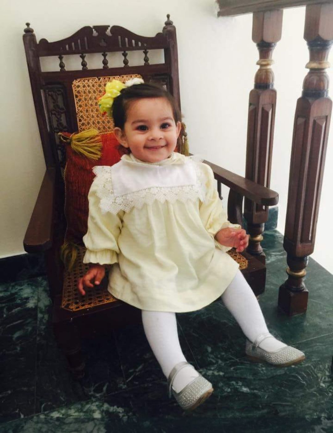 A Treasured Lemon Frock